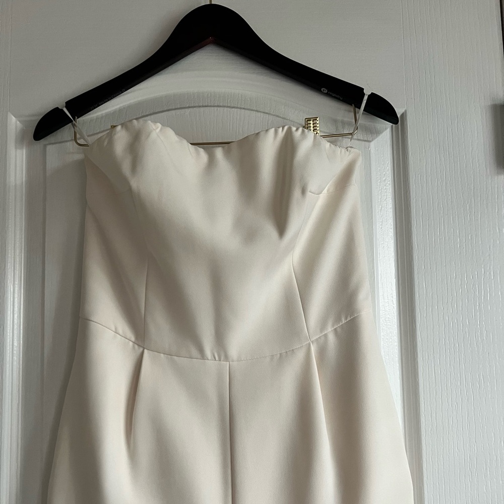 Express Women Strapless Stretching Jumpsuit — Size 8